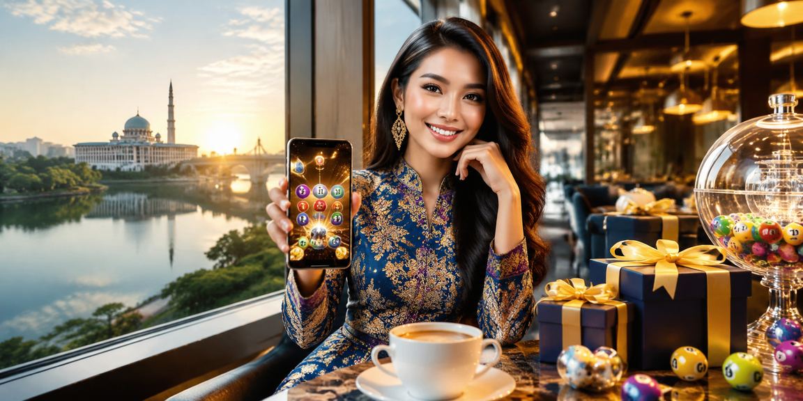 Loteri Putrajaya dengan motif batik tradisional di platform t20i